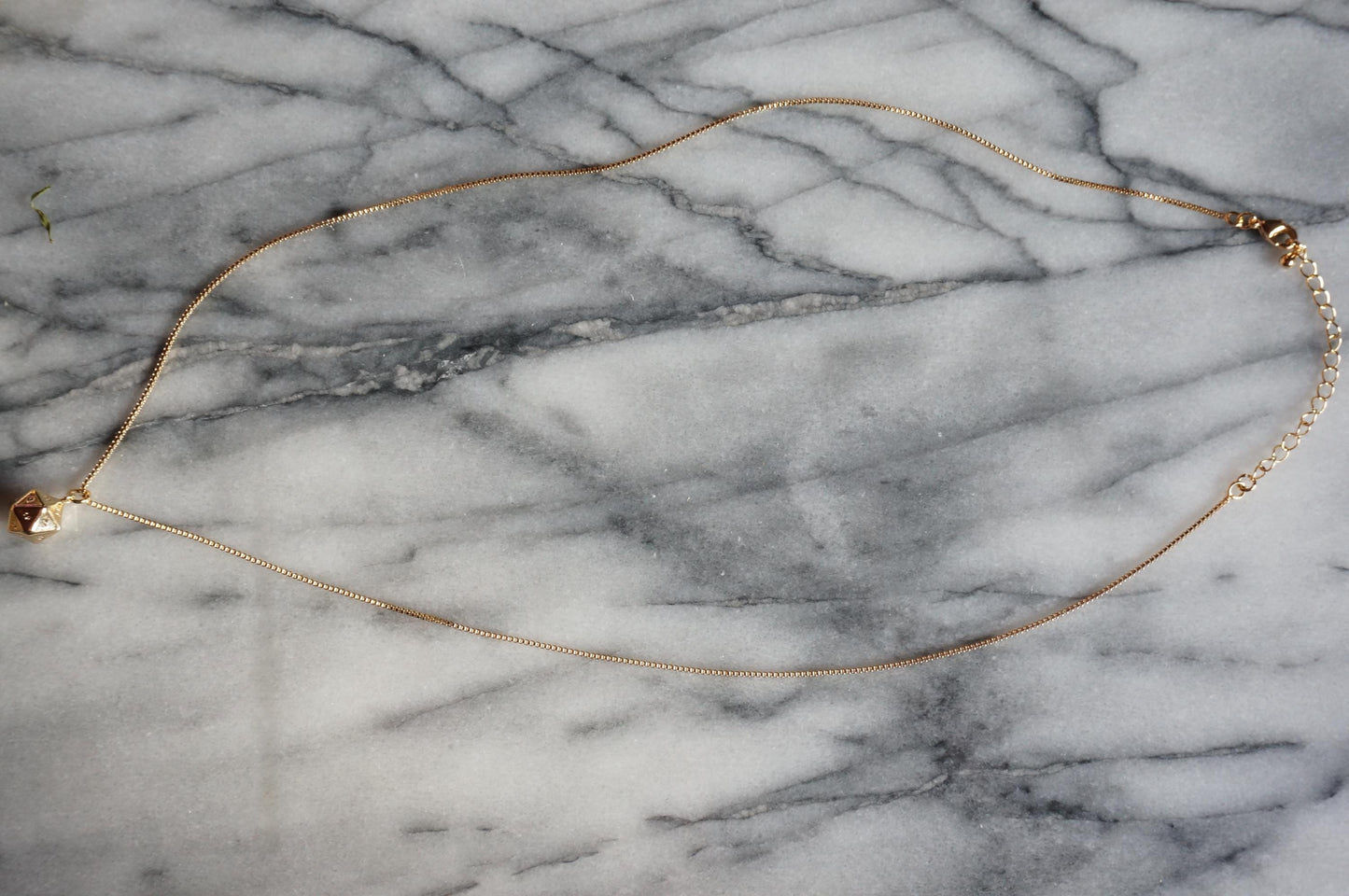 D20 Gold/Silver Plated Necklace