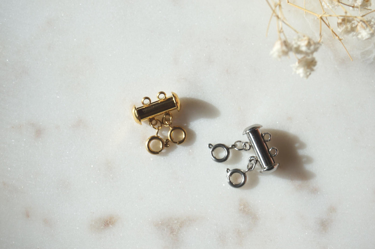 Necklace Layering Clasp Gold/SIlver