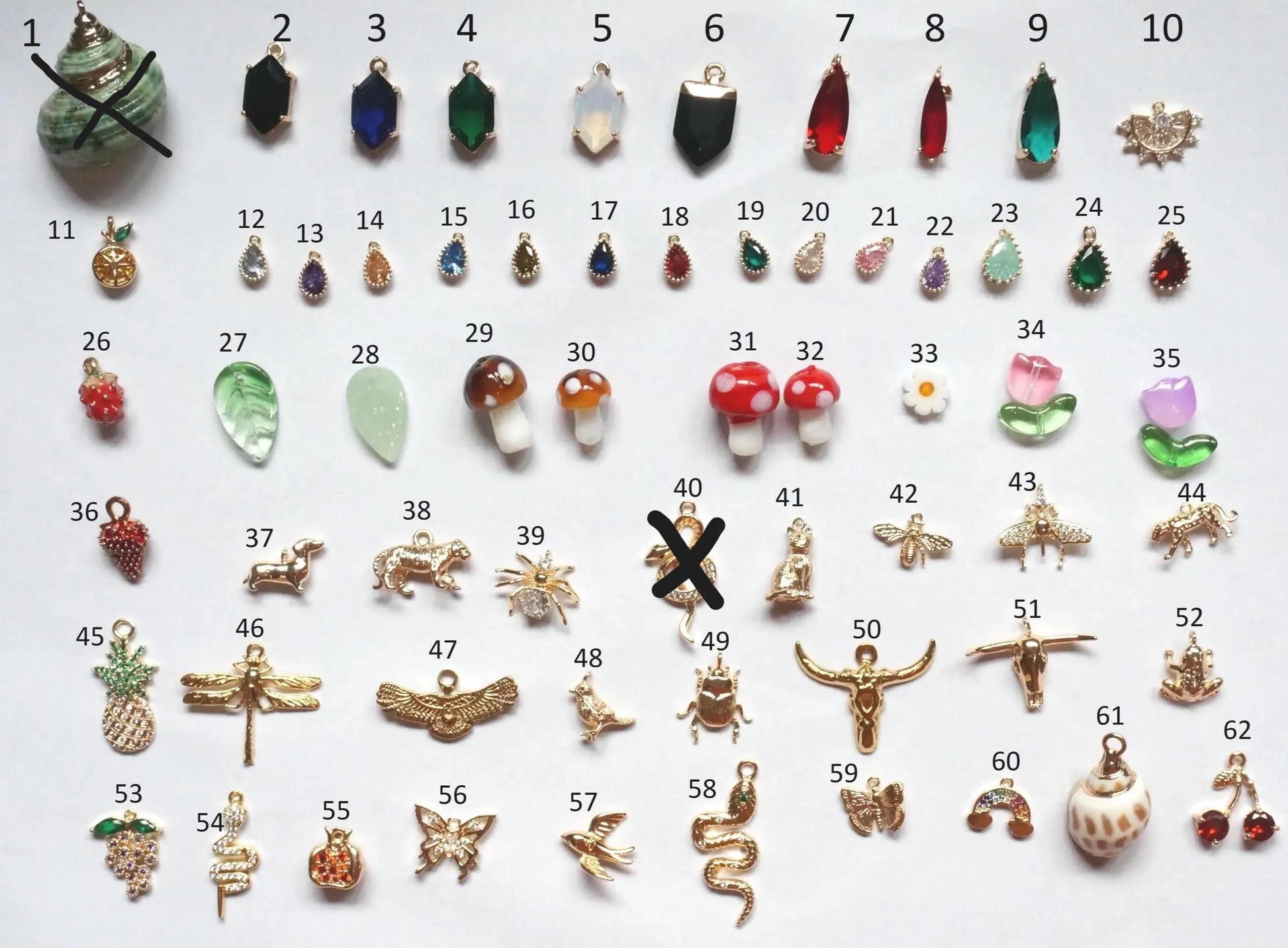 Build Your Own DIY Gold Charm Bracelet
