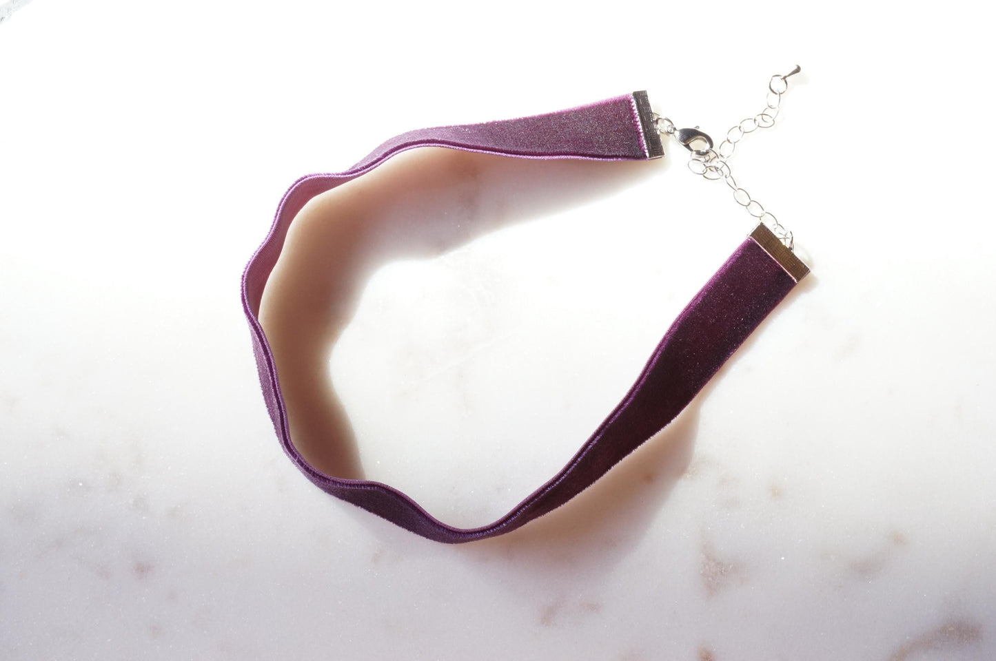 Simple Thick Stretch Velvet Choker