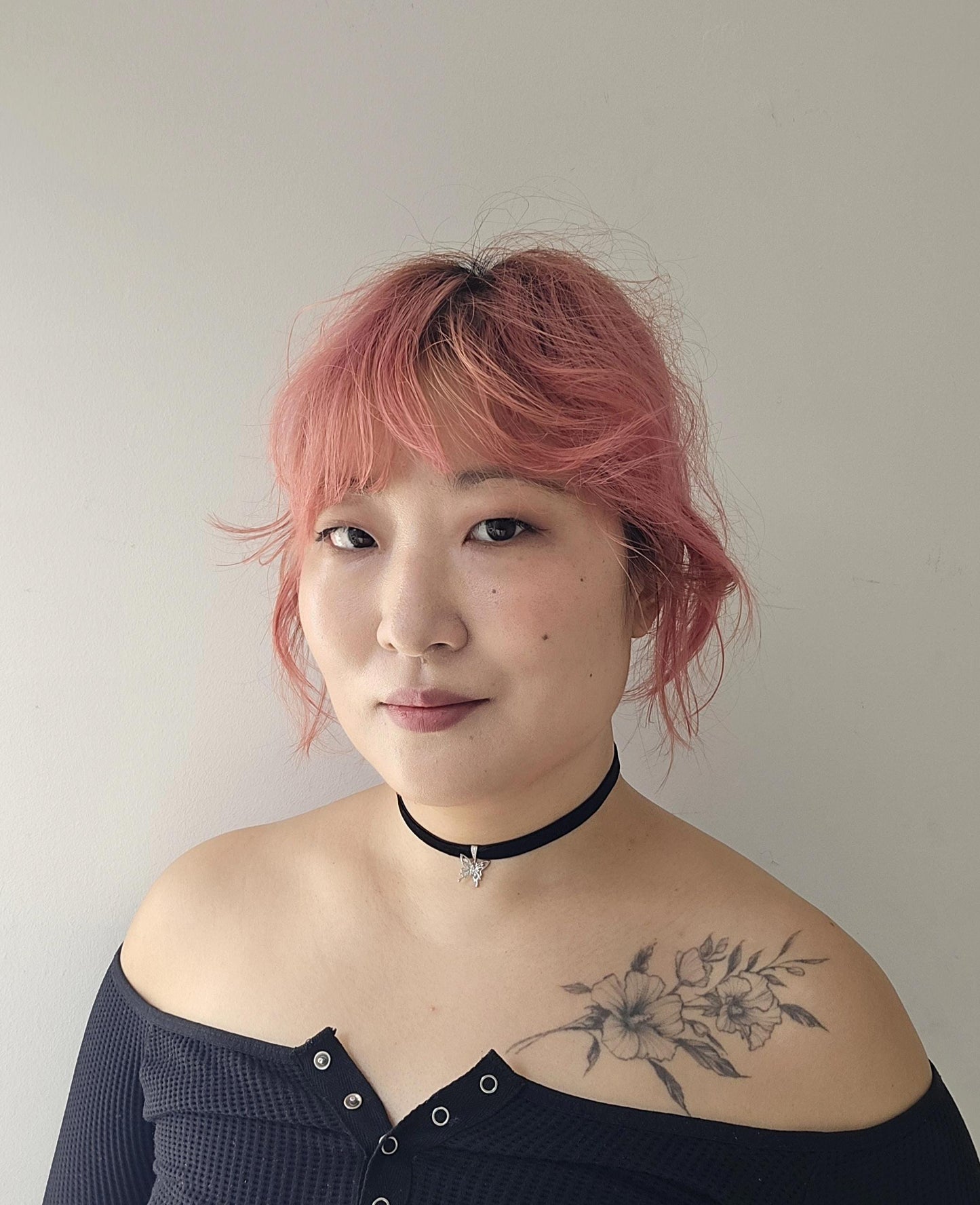 Dainty Butterfly Stretch Velvet Choker / Y2K Butterfly Velvet Choker