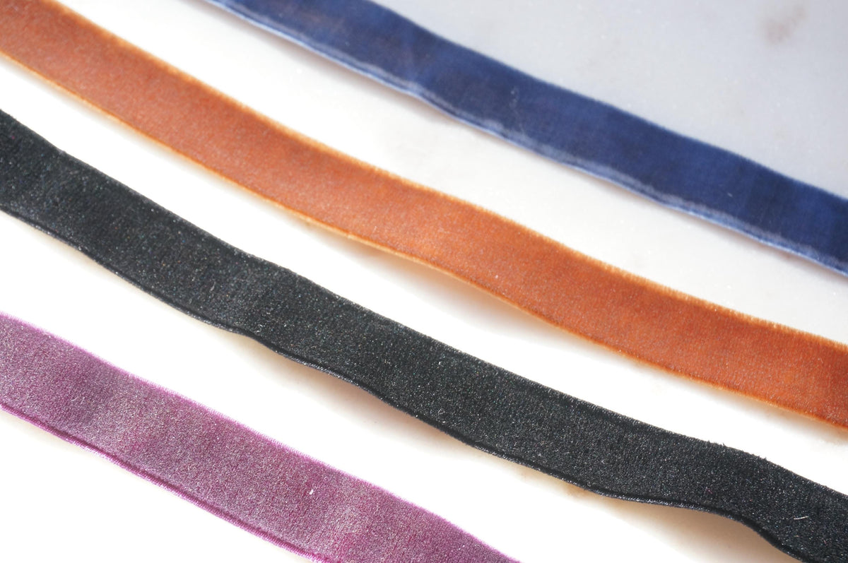 Simple Thick Stretch Velvet Choker