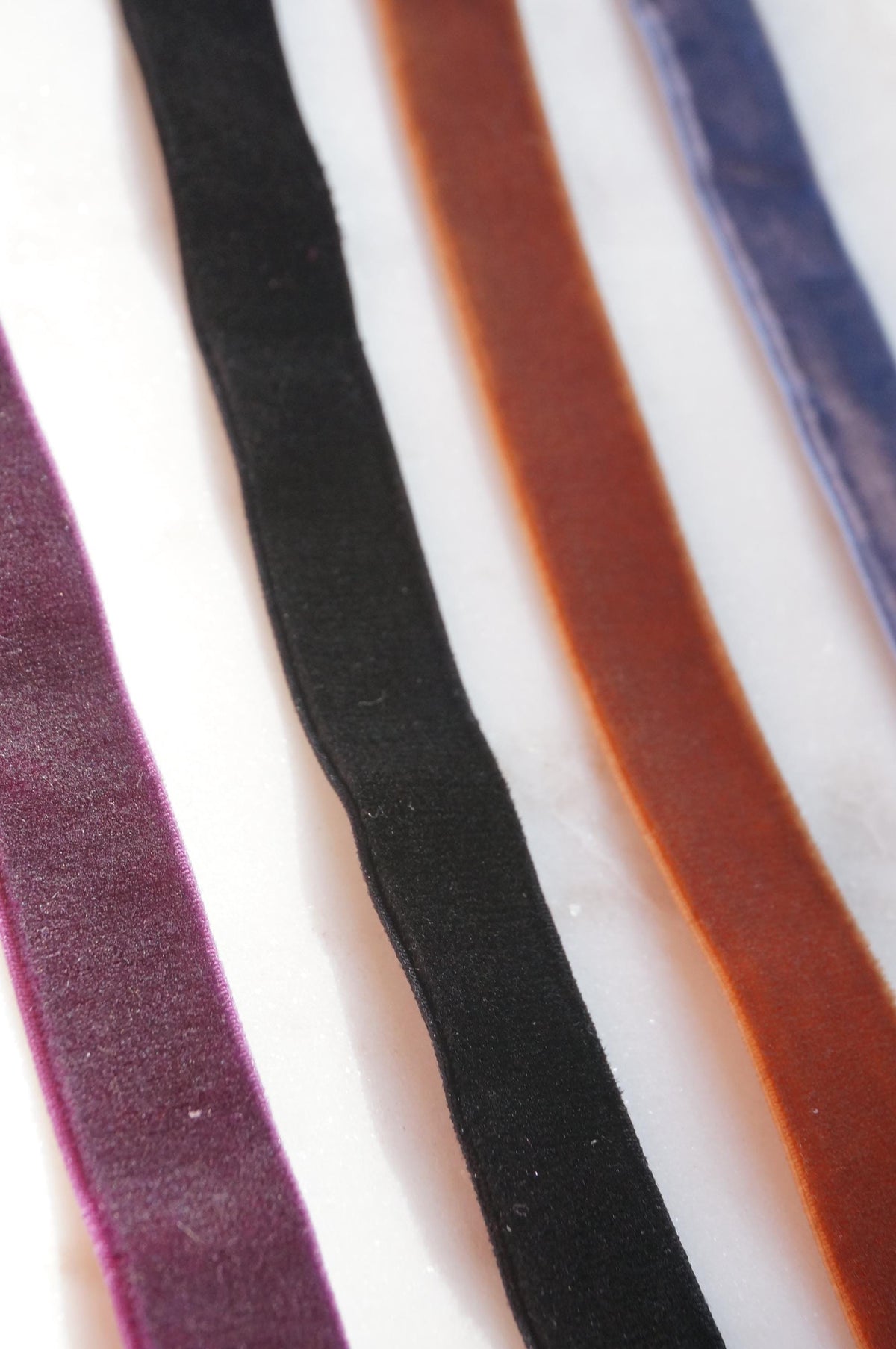 Simple Thick Stretch Velvet Choker