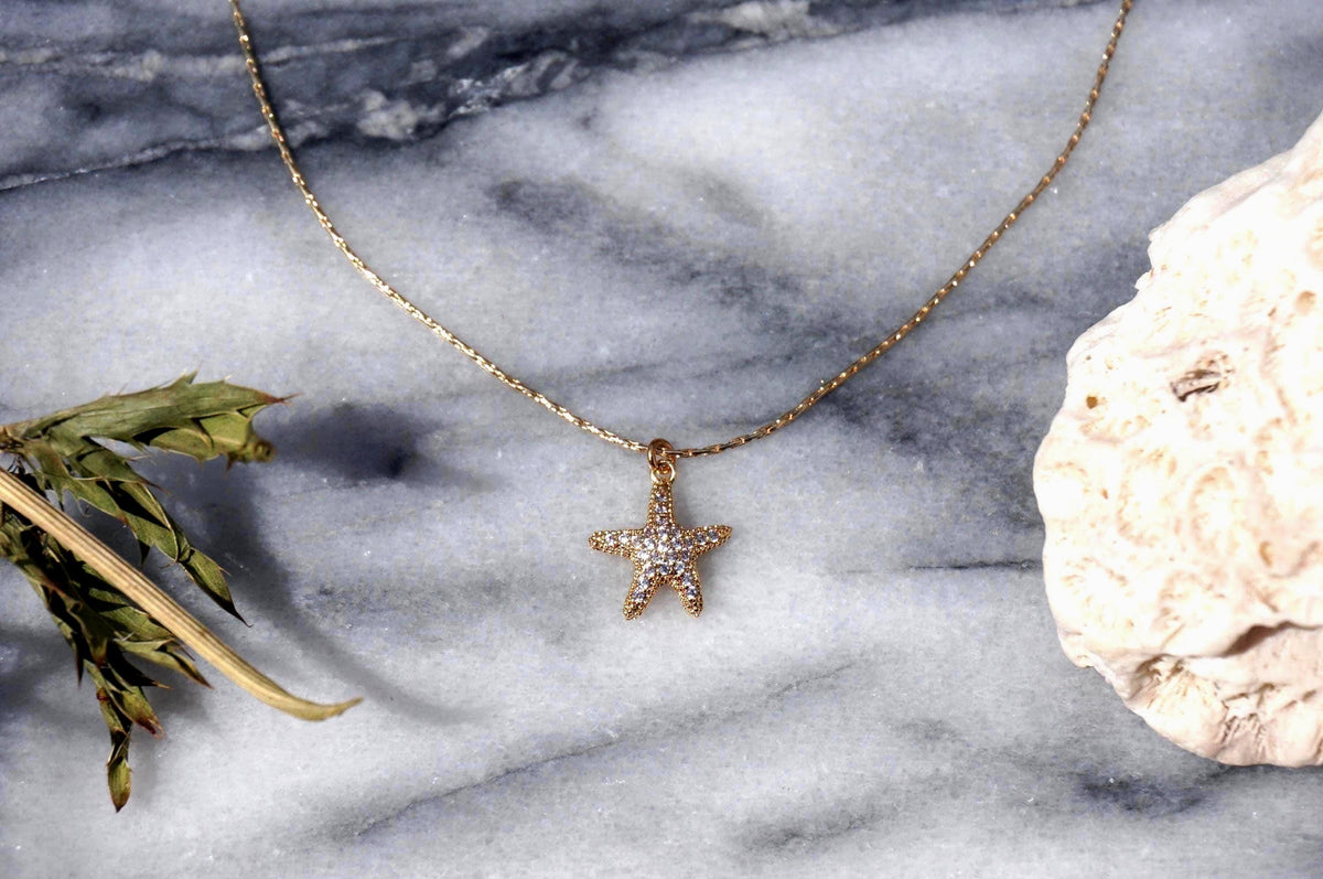 Coralie Starfish Pendant Necklace