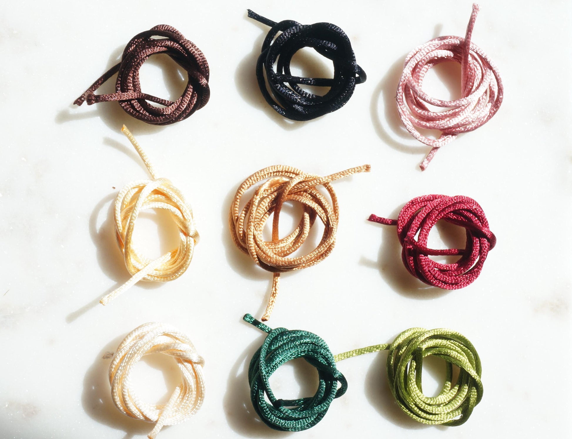 Sun Swirl Gold/Silver Pendant Sateen Cord Necklace
