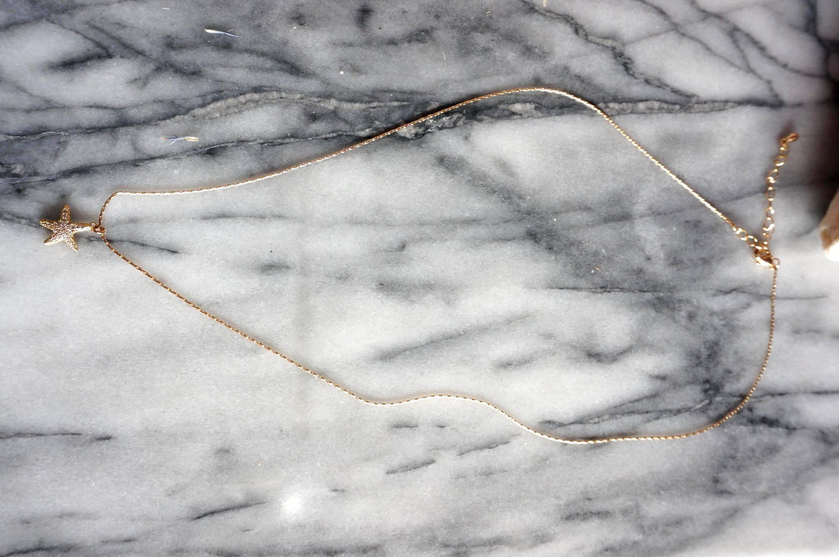 Coralie Starfish Pendant Necklace