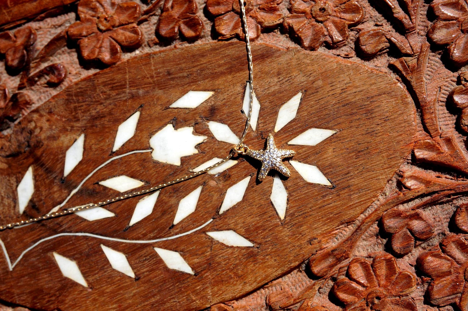 Coralie Starfish Pendant Necklace