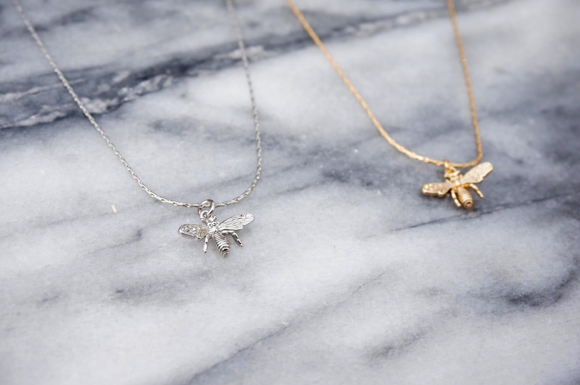 Dainty Bumble Gold/Silver Necklace