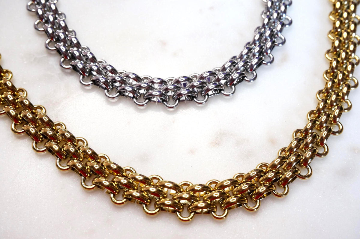 Chunky Gold/Silver Chain Necklace