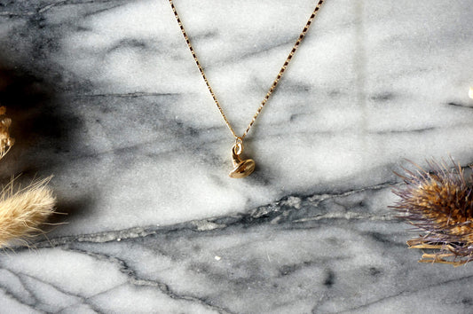MINERVA Witch Hat Gold Plated Necklace