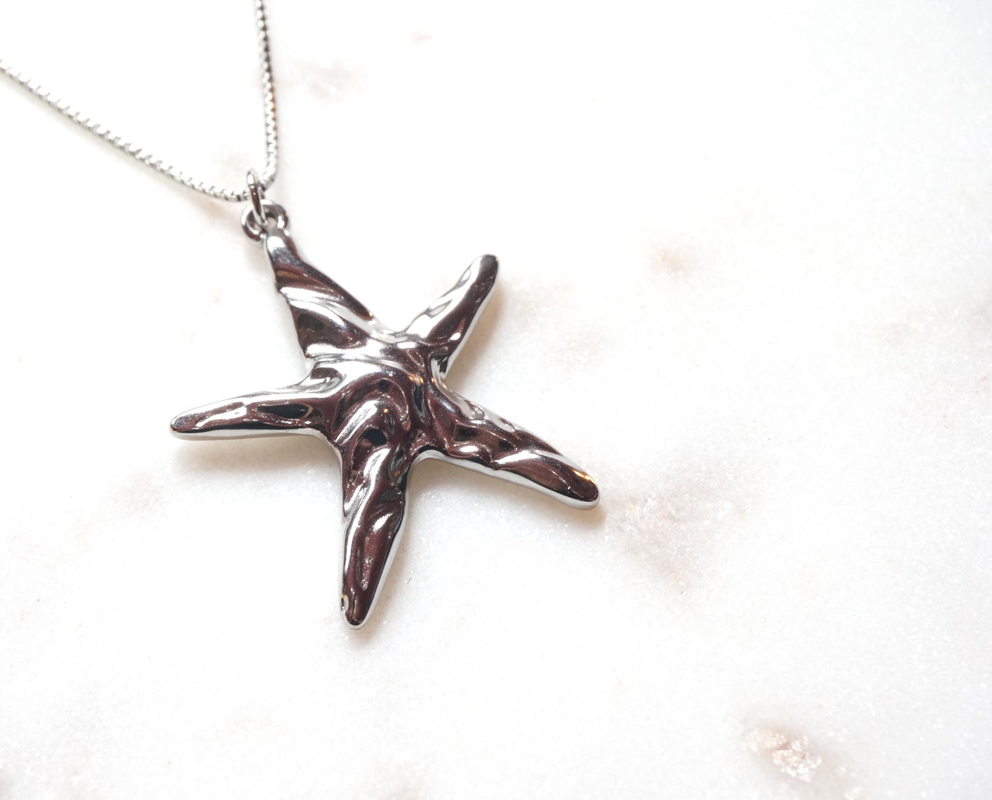 Star Pendant Gold/Silver Chain Necklace