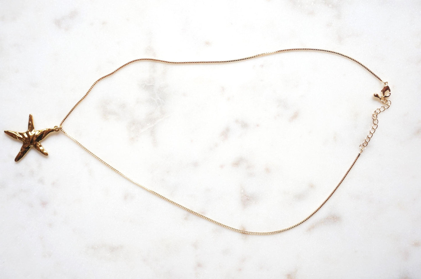 Star Pendant Gold/Silver Chain Necklace
