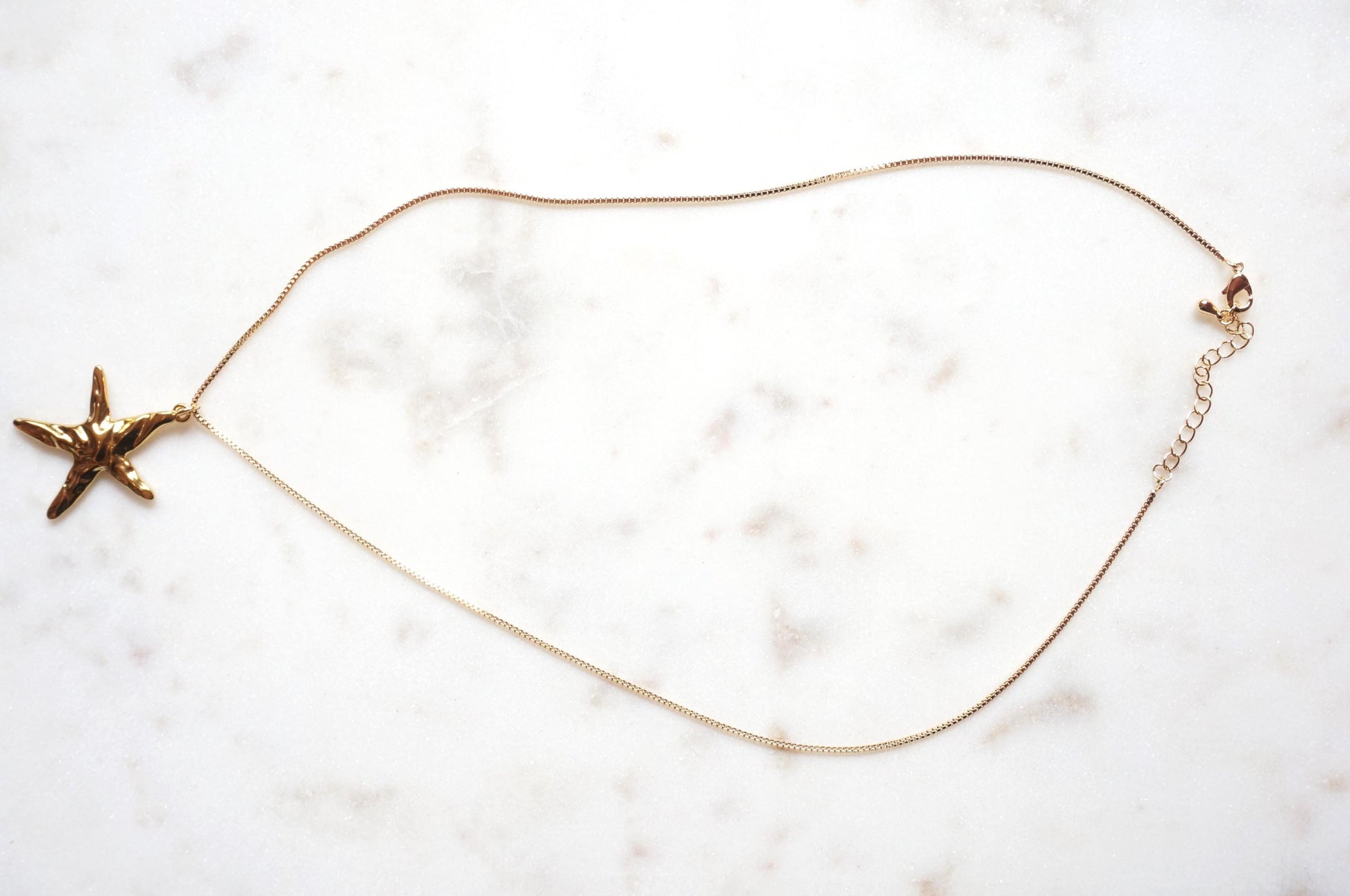Star Pendant Gold/Silver Chain Necklace