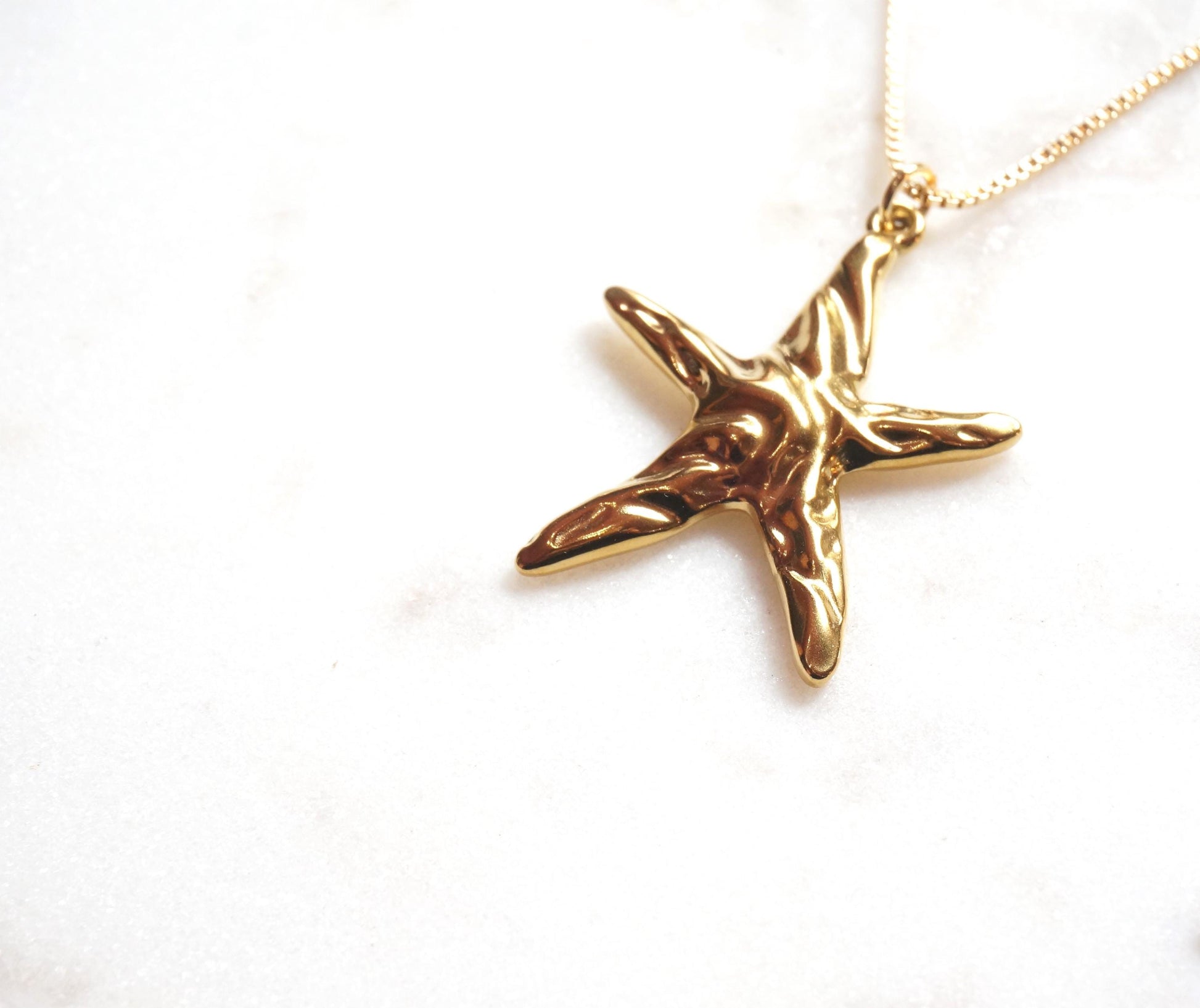Star Pendant Gold/Silver Chain Necklace