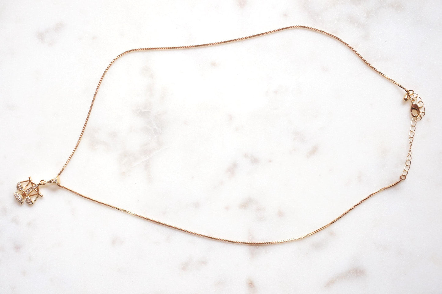 THEMIS Justice Scale Pendant Necklace