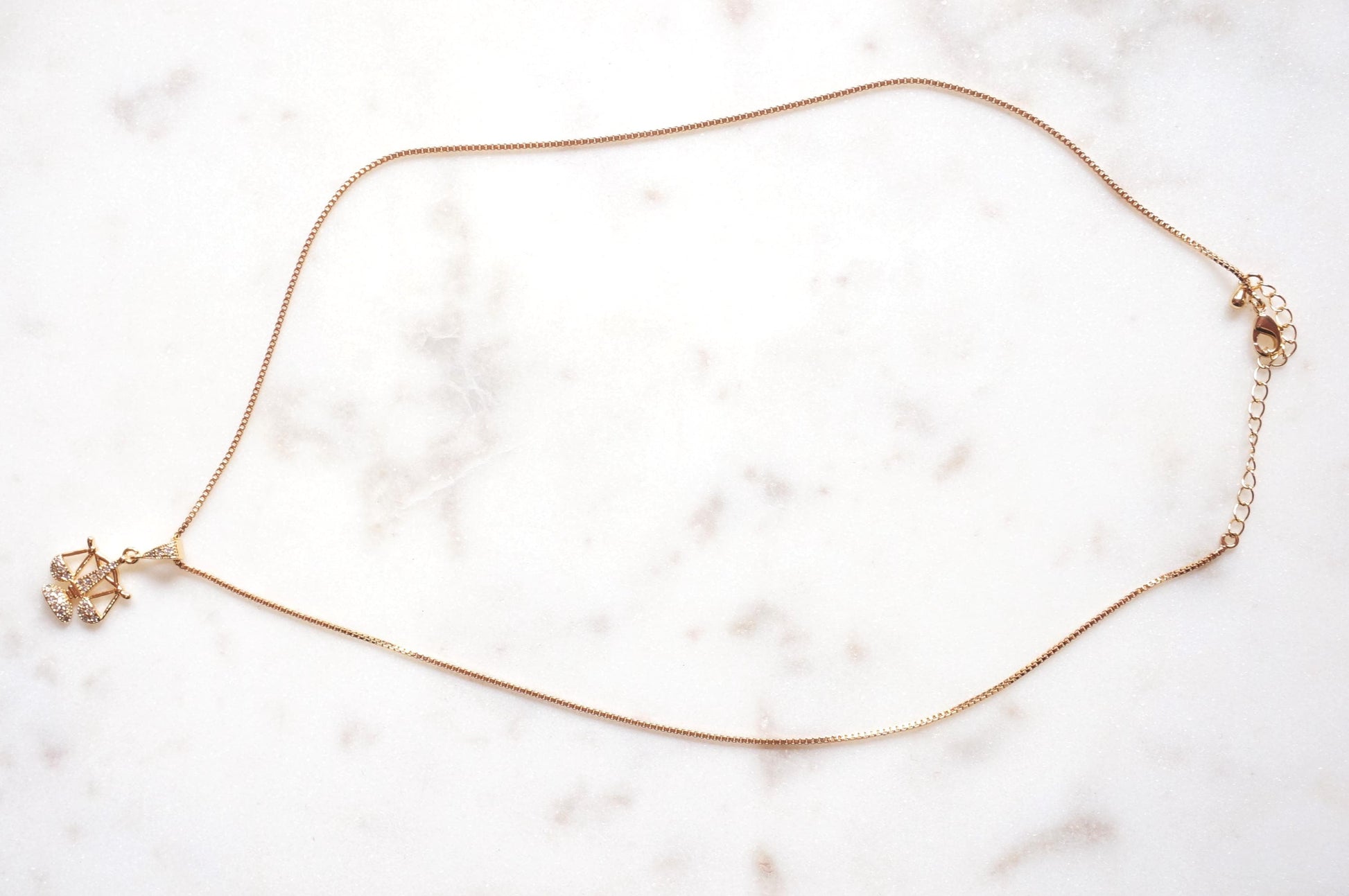 THEMIS Justice Scale Pendant Necklace