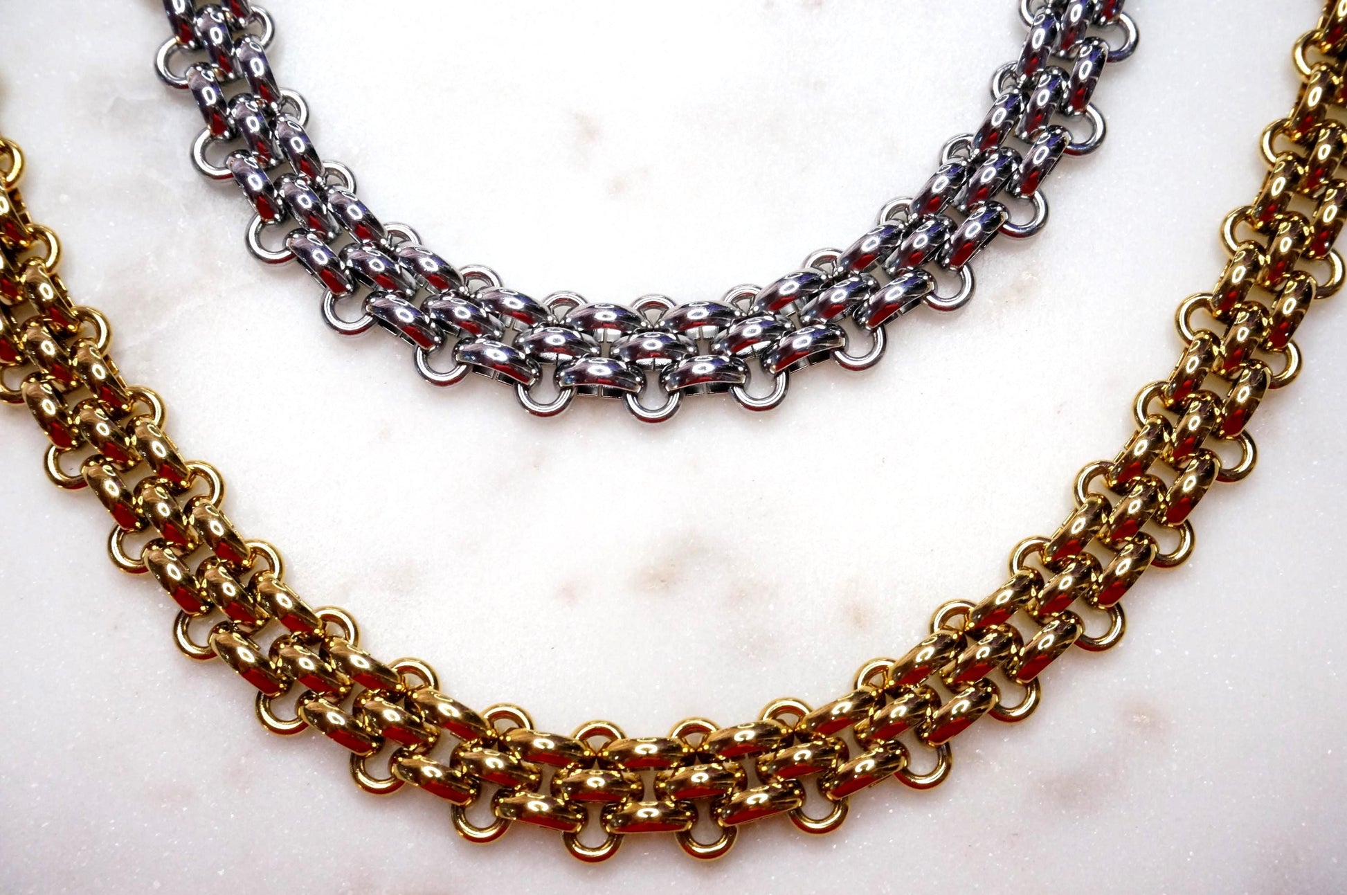 Chunky Gold/Silver Chain Necklace