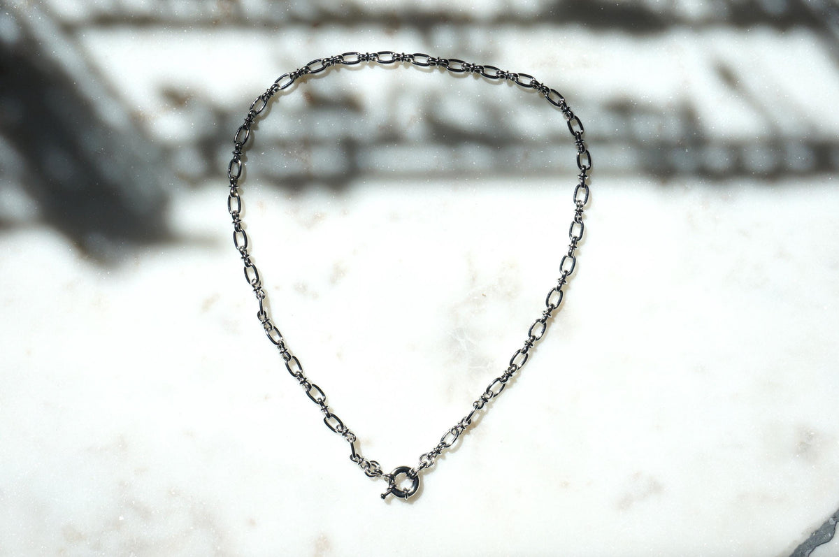 Gold Plated Waterproof Chunky Chain Clasp Necklaces