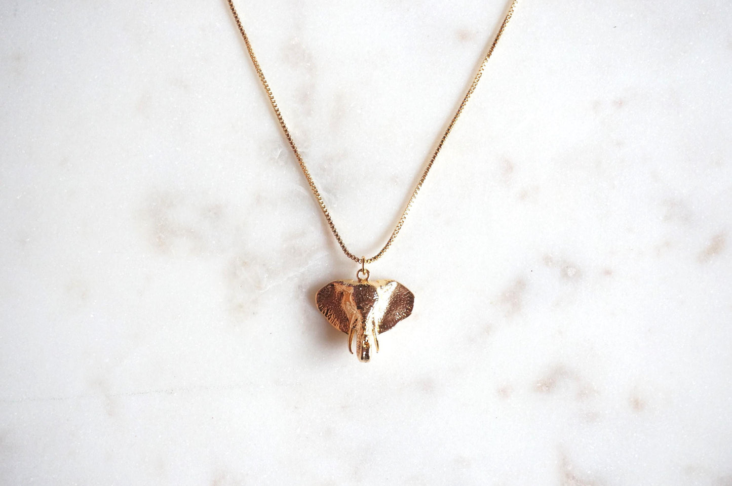 Hathi Gold Elephant Necklace