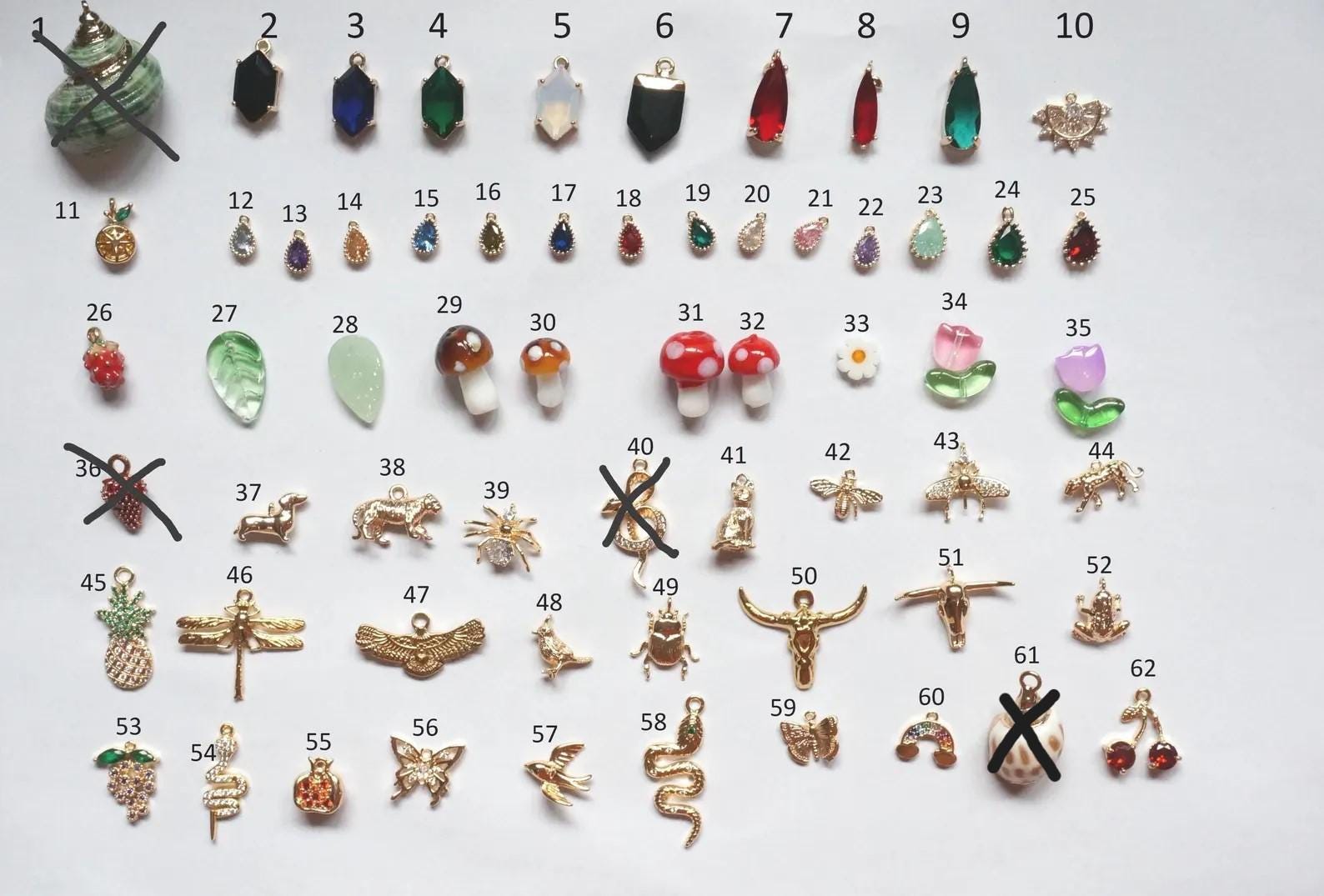 Build Your Own DIY Gold Charm Bracelet