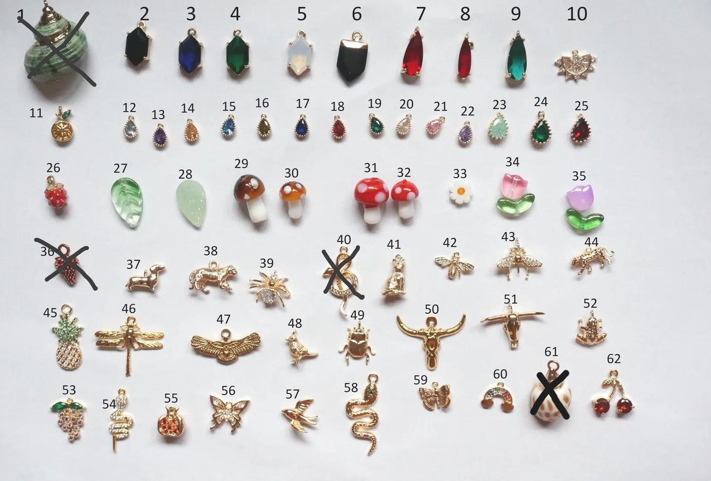 Build Your Own DIY gold Charm Necklace