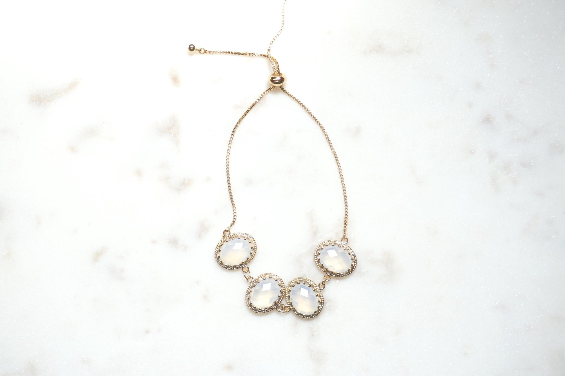 Gold/Silver Crystal Adjustable bracelets