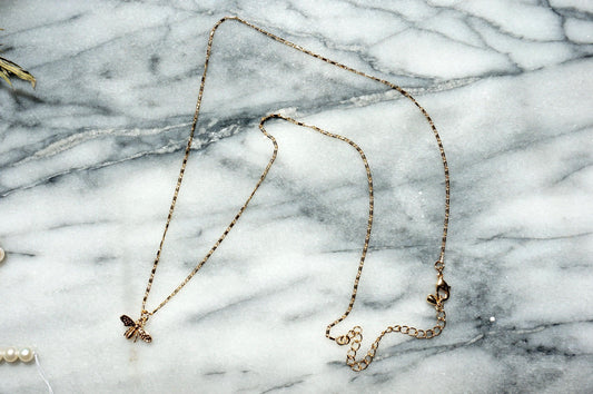 Dainty Bumble Gold/Silver Necklace