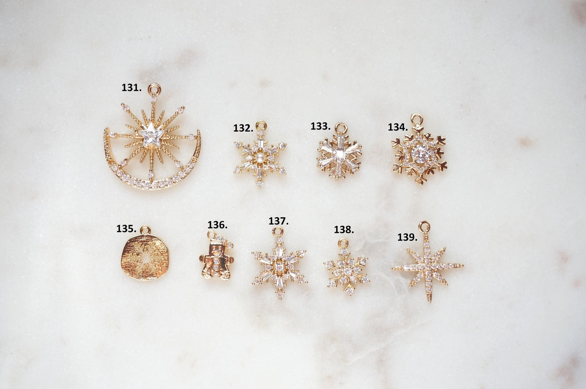Build Your Own DIY gold Charm Necklace