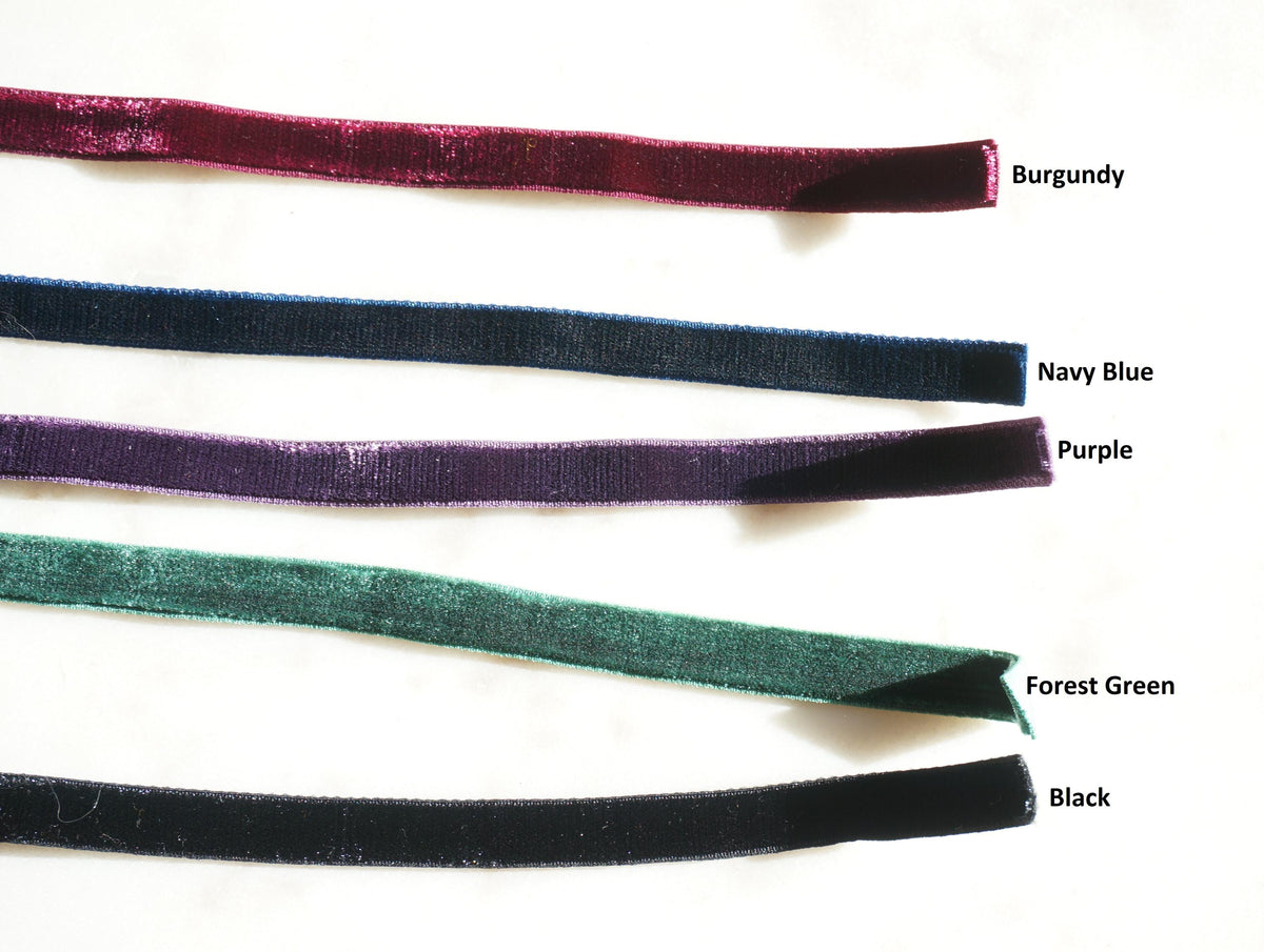D20 Stretch Velvet Choker / Dungeons and Dragons Choker