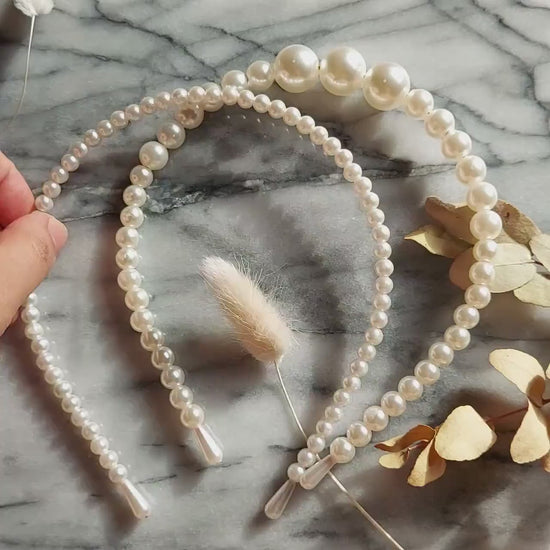 Pearl Headband / Wedding Headband