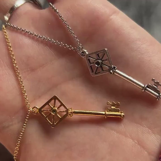 Antique Key Gold/Silver Necklace
