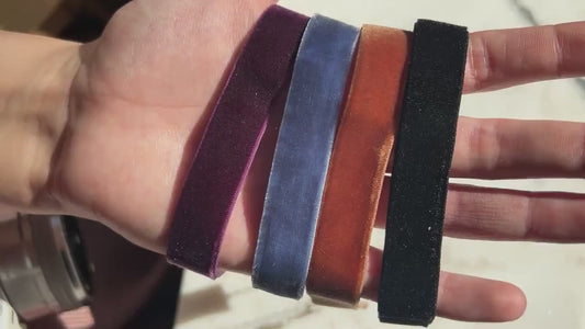 Simple Thick Stretch Velvet Choker