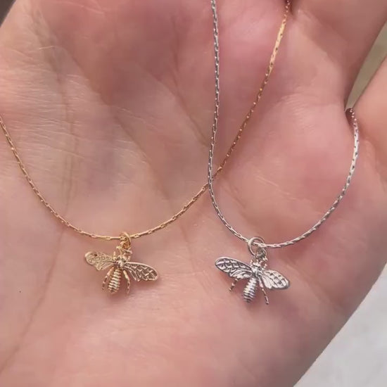 Dainty Bumble Gold/Silver Necklace